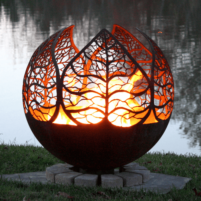 The Fire Pit Gallery 37-Inch Autumn Sunset Steel Fire Pit (7010028-37F)