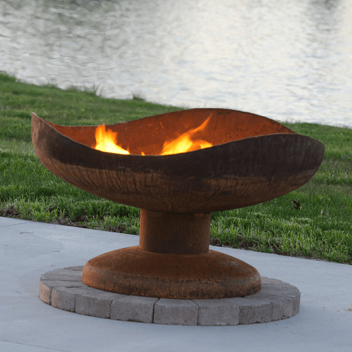 The Fire Pit Gallery 36-Inch Sand Dune Steel Fire Bowl (7010003-36P)