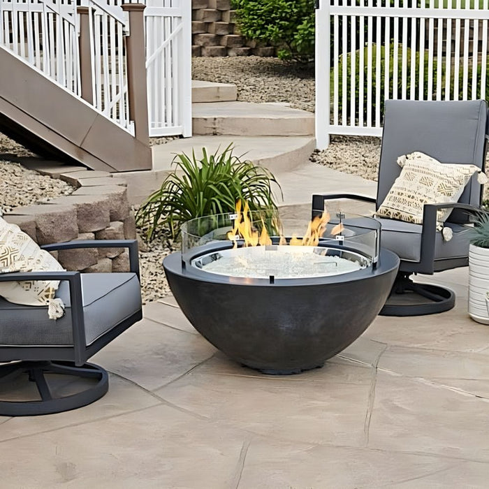 The Outdoor GreatRoom Company Cove 42-Inch Round Gas Fire Bowl