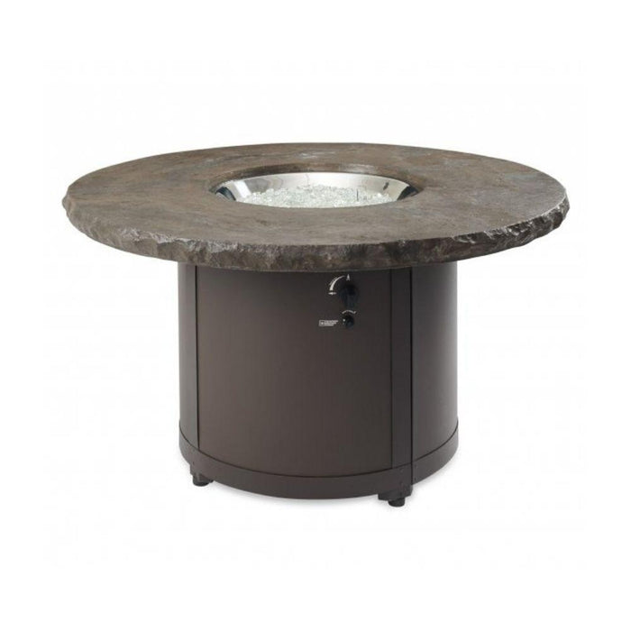 The Outdoor GreatRoom Company Beacon 48-Inch Round Gas Fire Pit Table