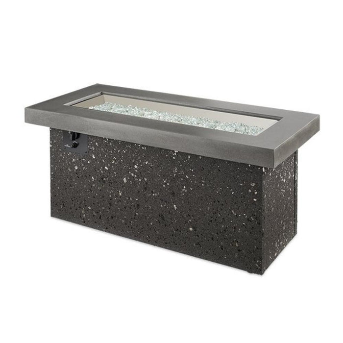 The Outdoor GreatRoom Company Key Largo Linear Gas Fire Pit Table