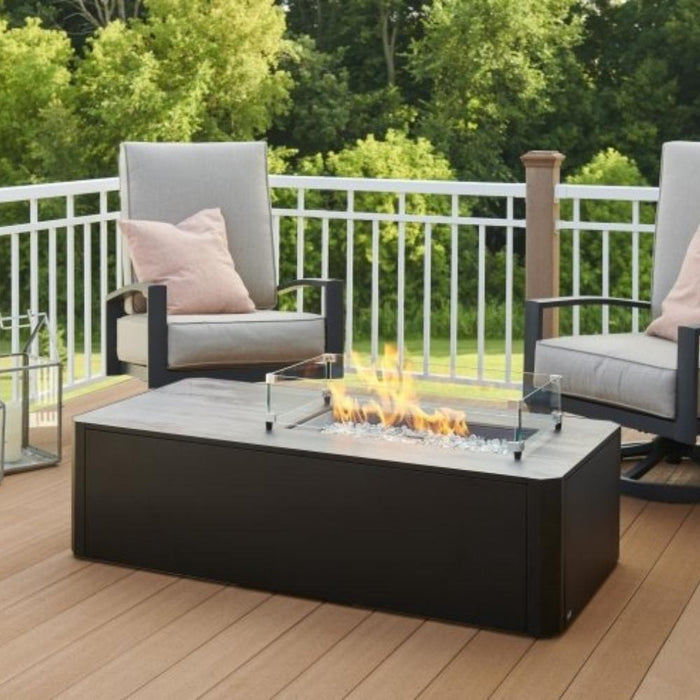 The Outdoor GreatRoom Company Kinney 55-Inch Linear Gas Fire Pit Table (KN-1224)