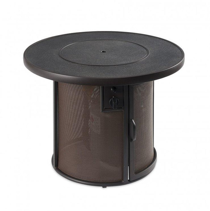 The Outdoor GreatRoom Company Stonefire 31-Inch Round Gas Fire Pit Table