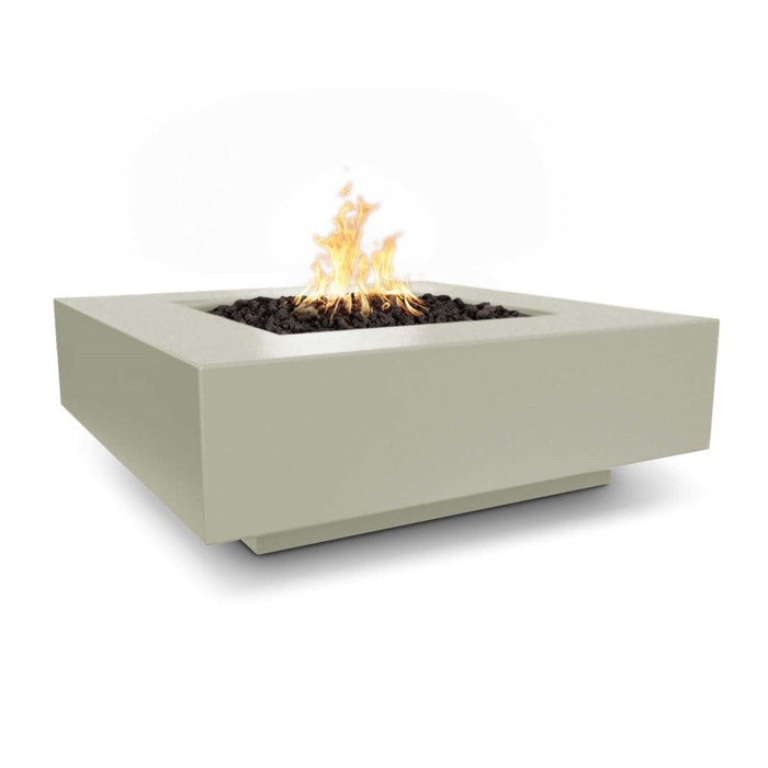 Top Fires Cabo Square GFRC Gas Fire Pit Table - Electronic