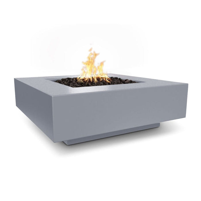 Top Fires Cabo Square GFRC Gas Fire Pit Table - Flame Sense