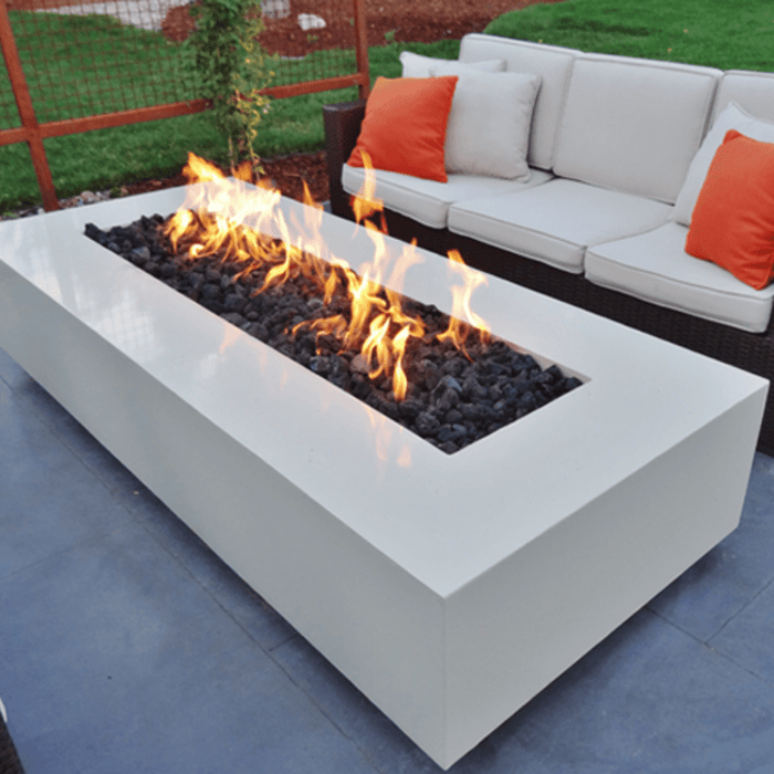 Top Fires Coronado 15-Inch Match-Lit Gas Fire Pit with Canvas Cover