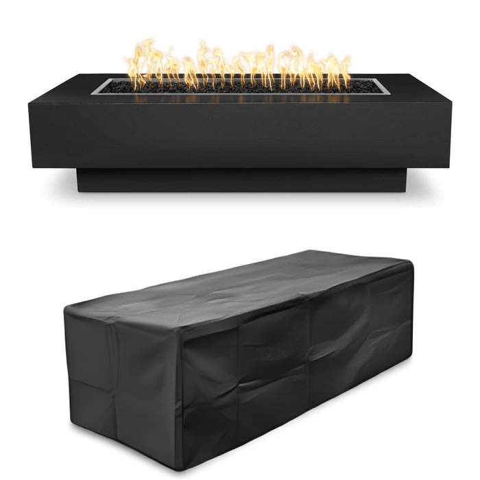 Top Fires Coronado 15-Inch Match-Lit Gas Fire Pit with Canvas Cover