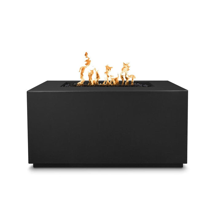 Top Fires Pismo 48-Inch Rectangular GFRC Gas Fire Pit - Electronic (OPT-2448EKIT)