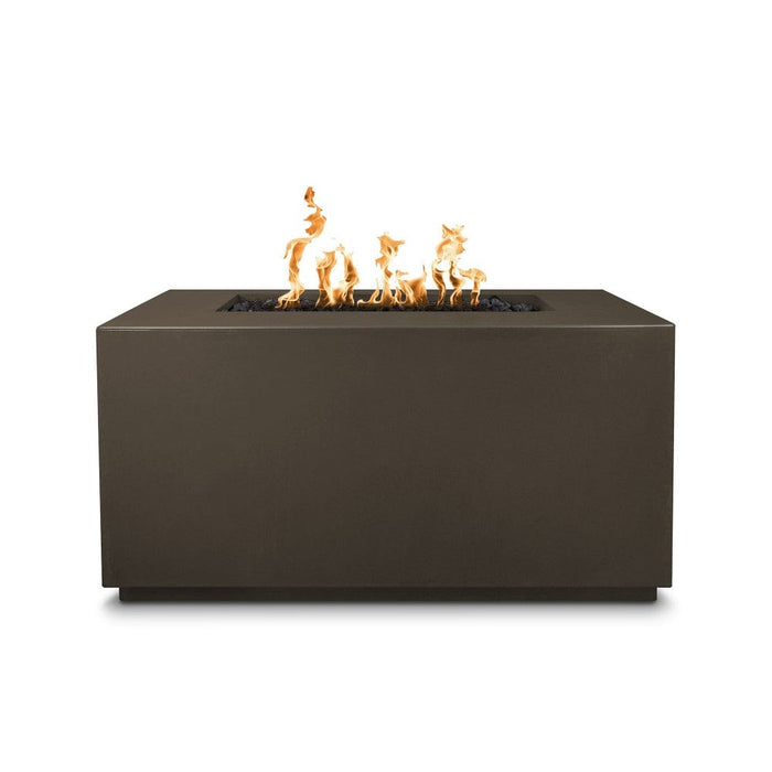 Top Fires Pismo 48-Inch Rectangular GFRC Gas Fire Pit - Electronic (OPT-2448EKIT)