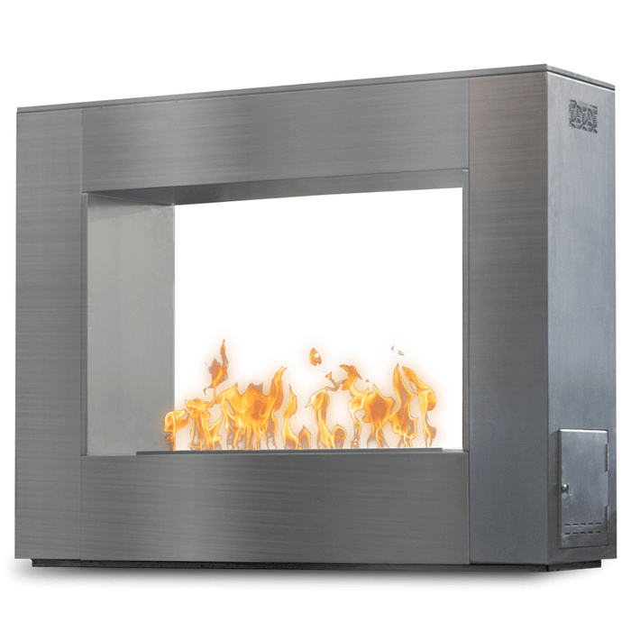 Top Fires The Williams Outdoor Gas Fireplace with Flame Sense Ignition - 3 Sizes