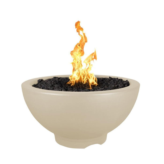 Top Fires Sonoma 38-Inch GFRC Gas Fire Pit - Match Lit (OPT-SONMA38)