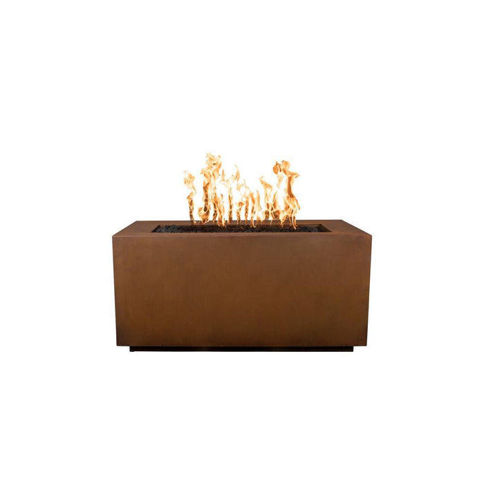 Top Fires Pismo Corten Steel Gas Fire Pit - Match Lit