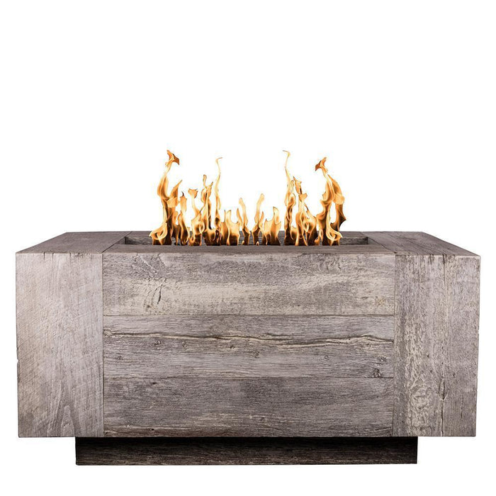 Top Fires Catalina Rectangular GFRC Gas Fire Pit - Flame Sense