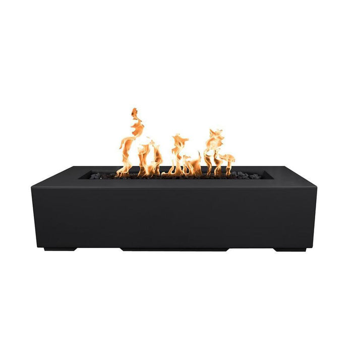 Top Fires Regal 48-Inch Rectangular GFRC Gas Fire Pit - Electronic