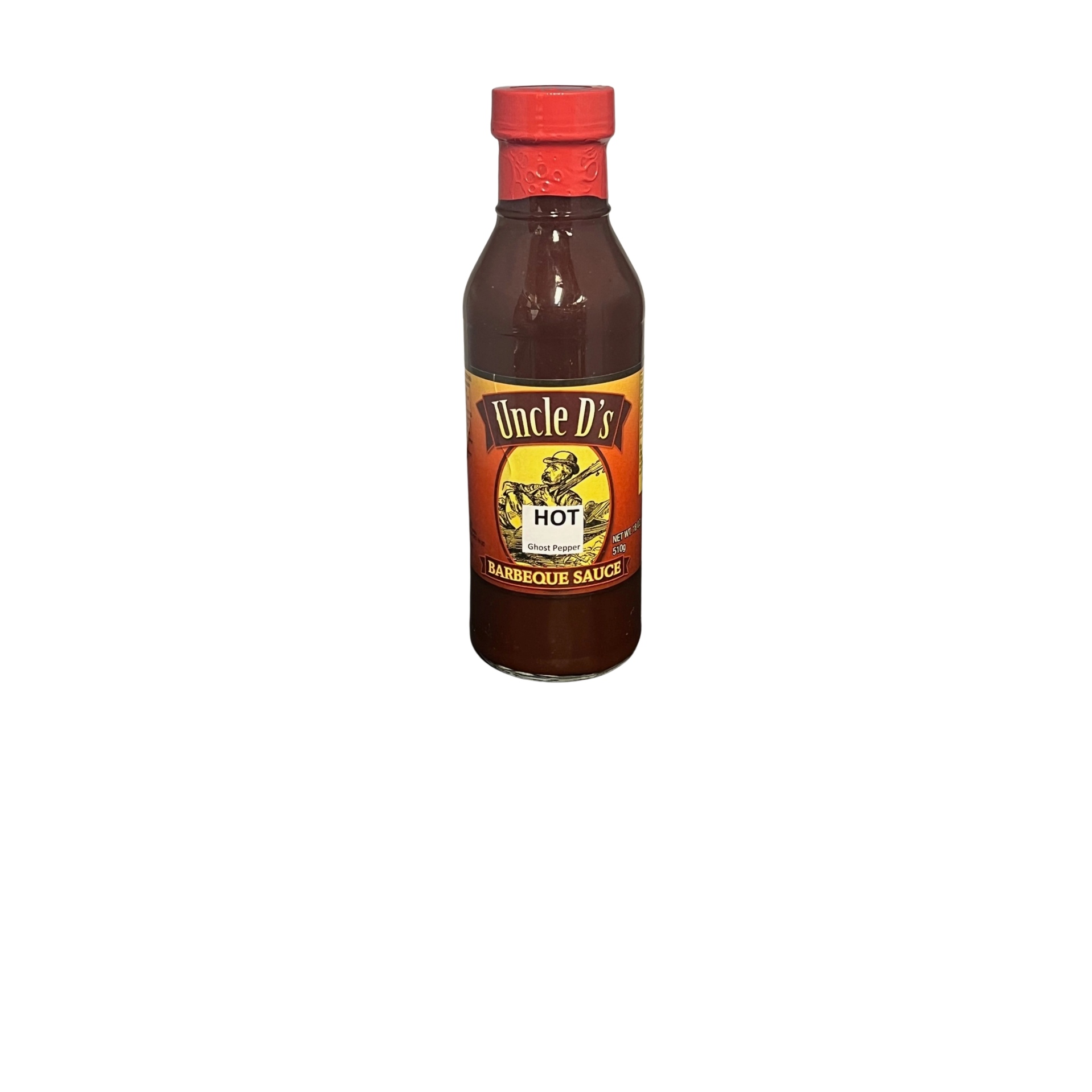 Uncle D S Hot Ghost Pepper Bbq Sauce 18oz The Kansas City Bbq Store