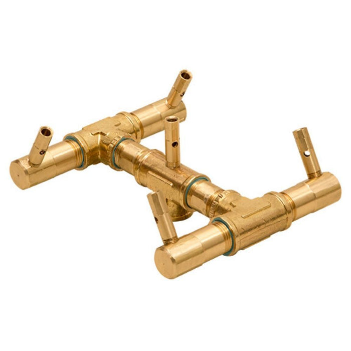 Warming Trends CFB60 Original CROSSFIRE 8-Inch Brass Gas Burner