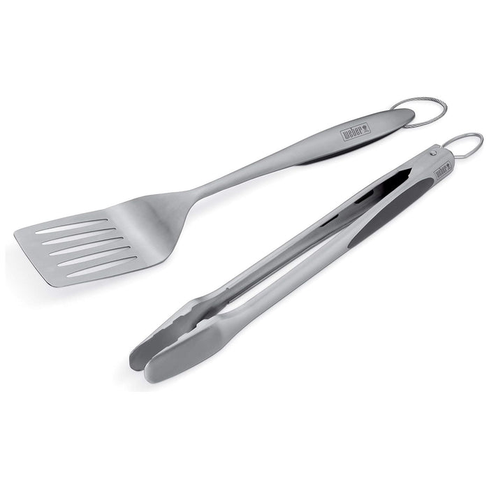 Weber Stainless Steel Style 2-Piece Barbecue Tool Set