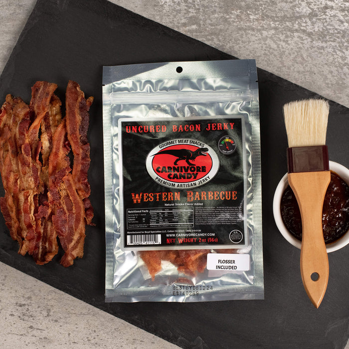 Western Barbecue Bacon Jerky