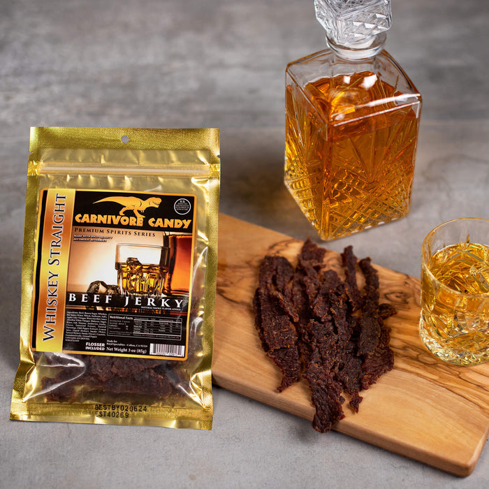 Whiskey Straight Beef Jerky