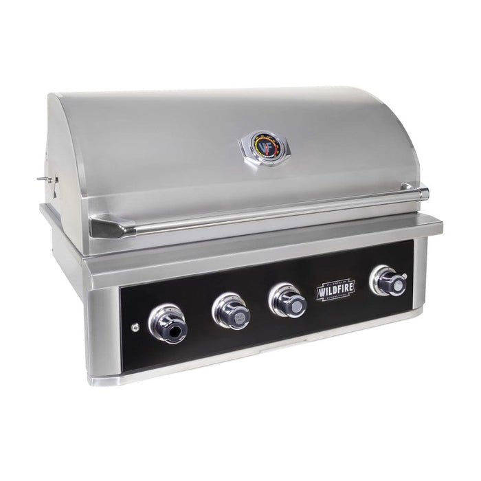 Wildfire Ranch PRO 36-Inch 3-Burner Built-In LP/NG Gas Grill